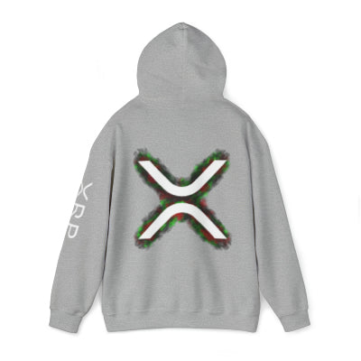 'XRP BULL X' Hooded Sweatshirt - Unisex Crypto Apparel