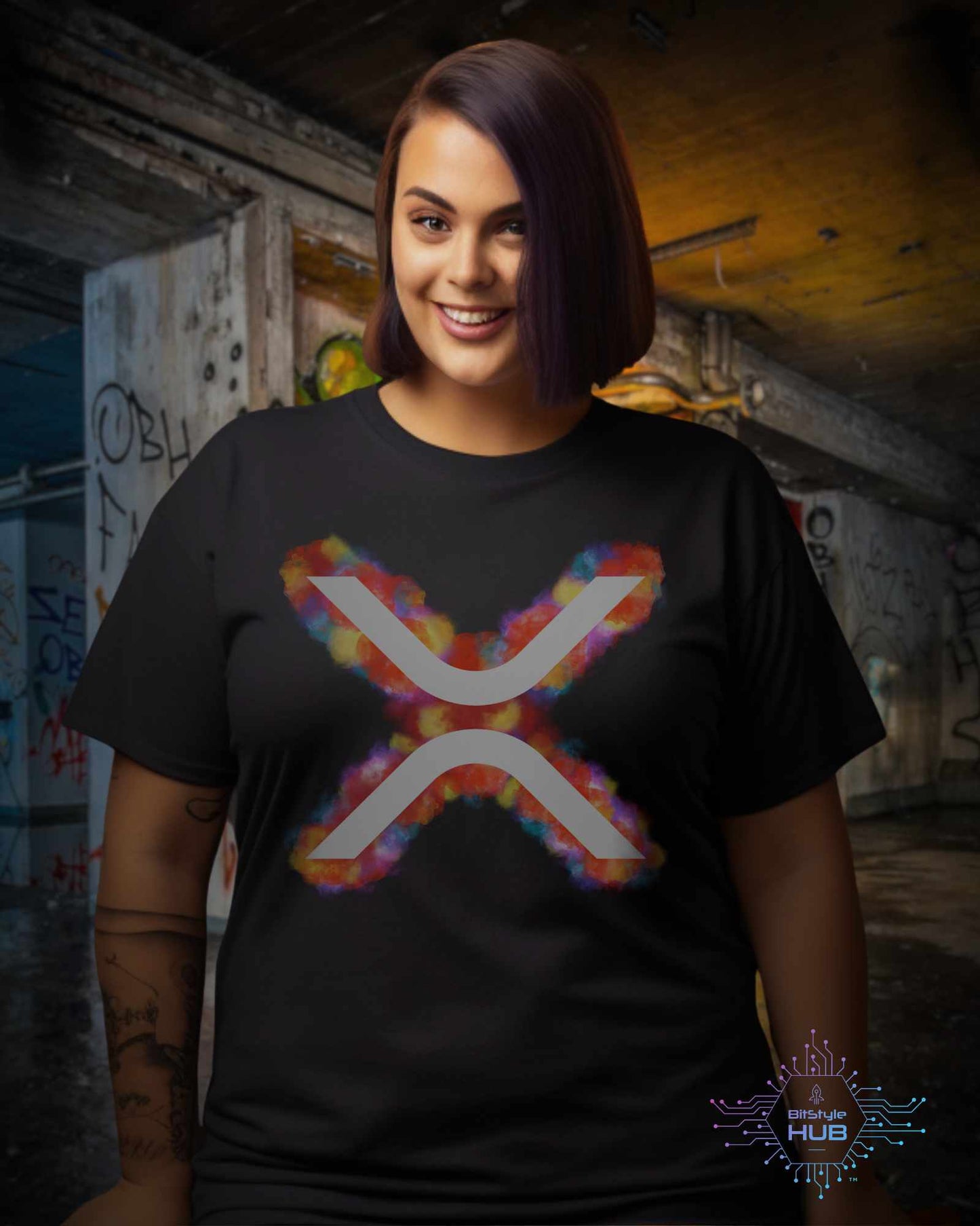 XRP 'Phoenix Rising X' T-Shirt Unisex Crypto Apparel